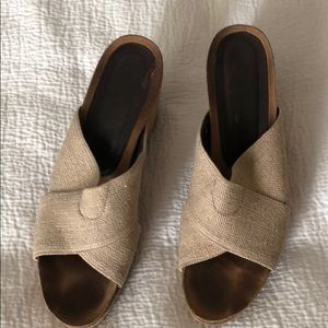 Fun Wedges with Natural Straps